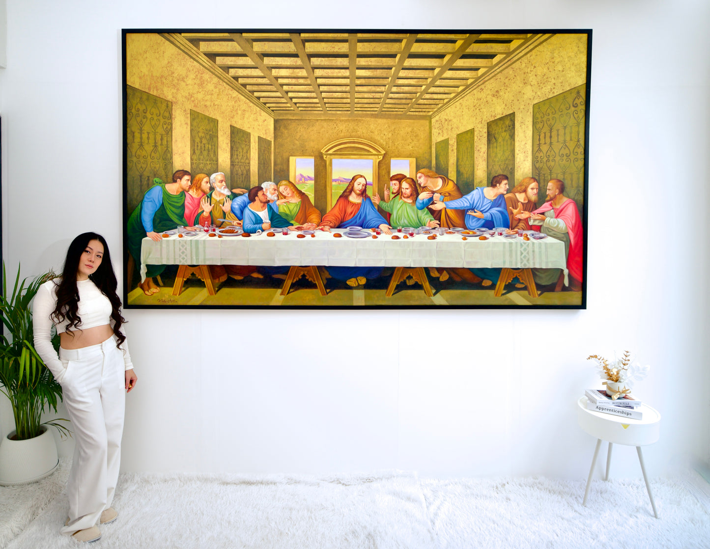 The Last Supper – A Reimagined Leonardo Da Vinci Masterpiece by Master Apollon | – 270 X 160 CM