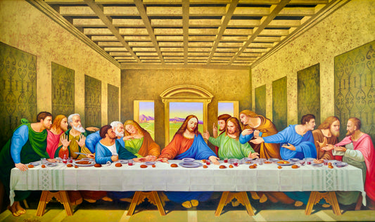 The Last Supper – ผลงานชิ้นเอกของ Leonardo Da Vinci ที่ได้รับการสร้างสรรค์ใหม่โดยปรมาจารย์ Apollon | – 270 X 160 ซม.