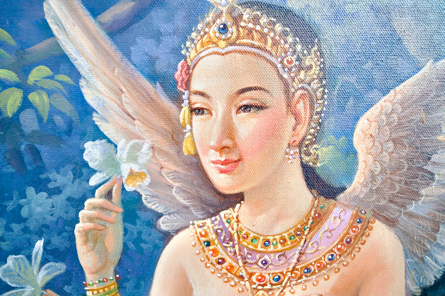 Kinnaree goddess  | 170 x 120 cm