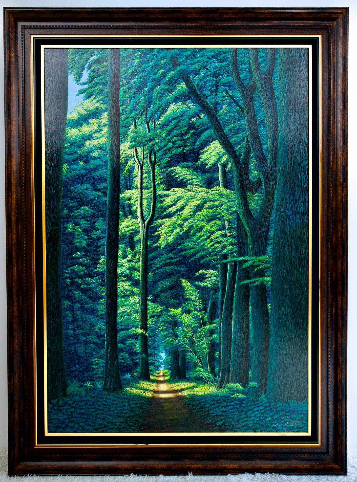 Path in the Green Forest  | 130 x 190 cm