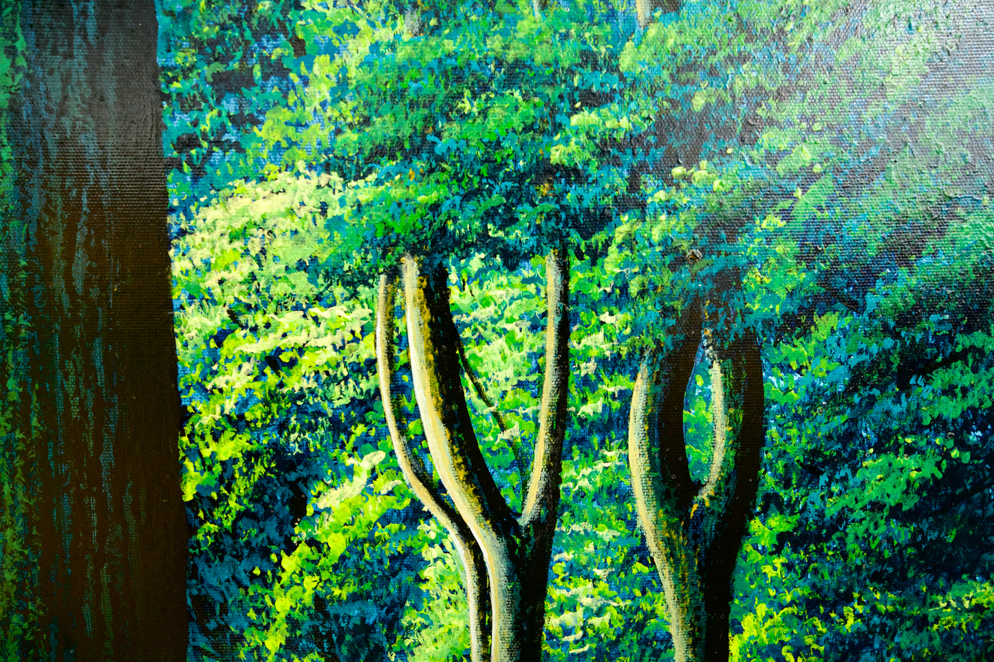 Path in the Green Forest  | 130 x 190 cm