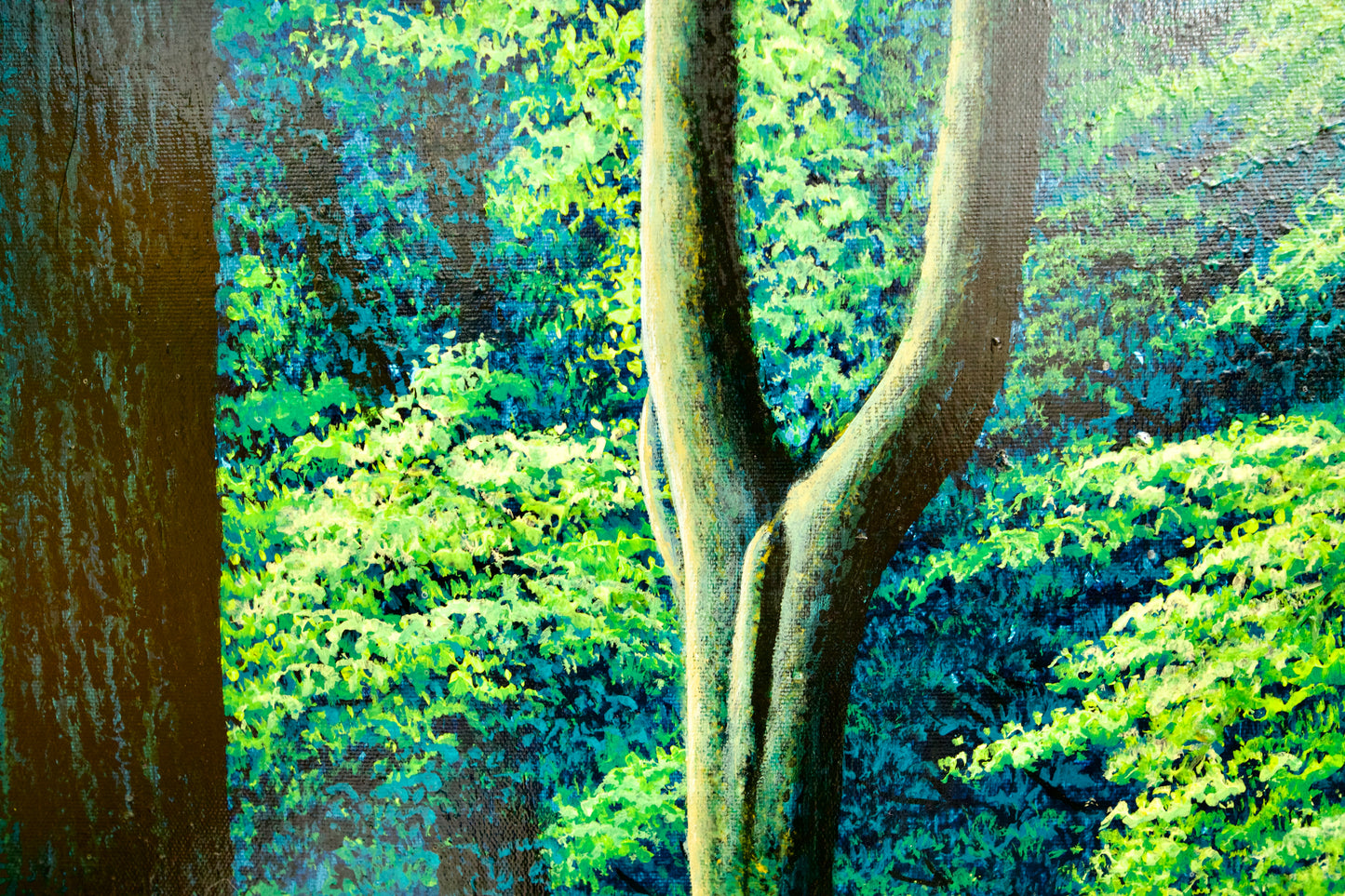 Path in the Green Forest  | 130 x 190 cm