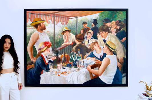 Luncheon of the Boating Party - การผลิตซ้ำแบบอัลฟ่า | 160 x 120 ซม.