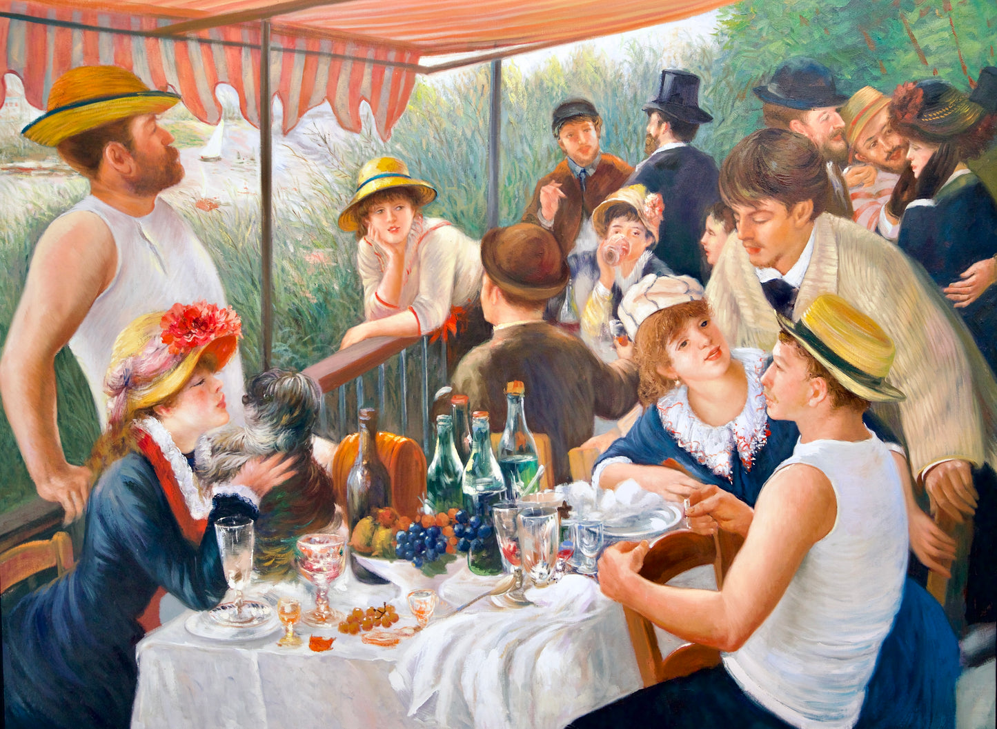 Luncheon of the Boating Party - การผลิตซ้ำแบบอัลฟ่า | 160 x 120 ซม.