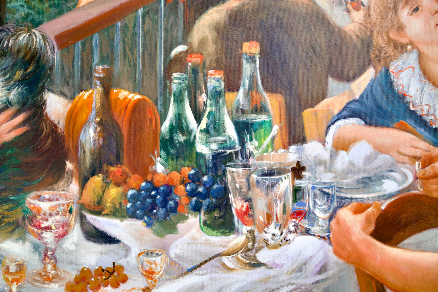 Luncheon of the Boating Party - การผลิตซ้ำแบบอัลฟ่า | 160 x 120 ซม.