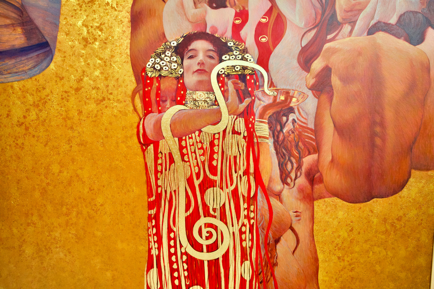 The Medicine – ผลงานชิ้นเอกของ Gustav Klimt ที่สร้างสรรค์ใหม่โดยปรมาจารย์ Apollon | 180 x 270 ซม. 