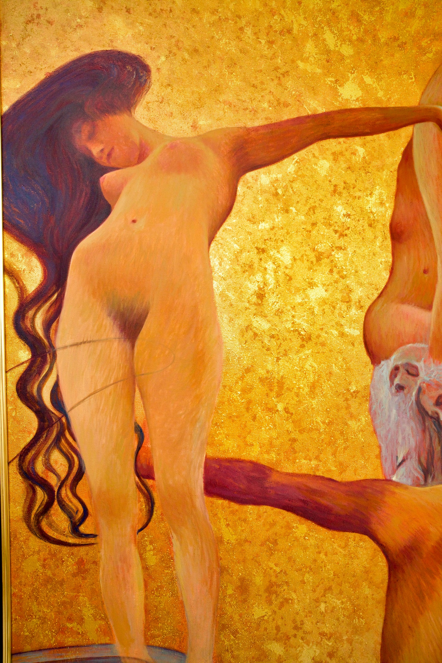 The Medicine – ผลงานชิ้นเอกของ Gustav Klimt ที่สร้างสรรค์ใหม่โดยปรมาจารย์ Apollon | 180 x 270 ซม. 