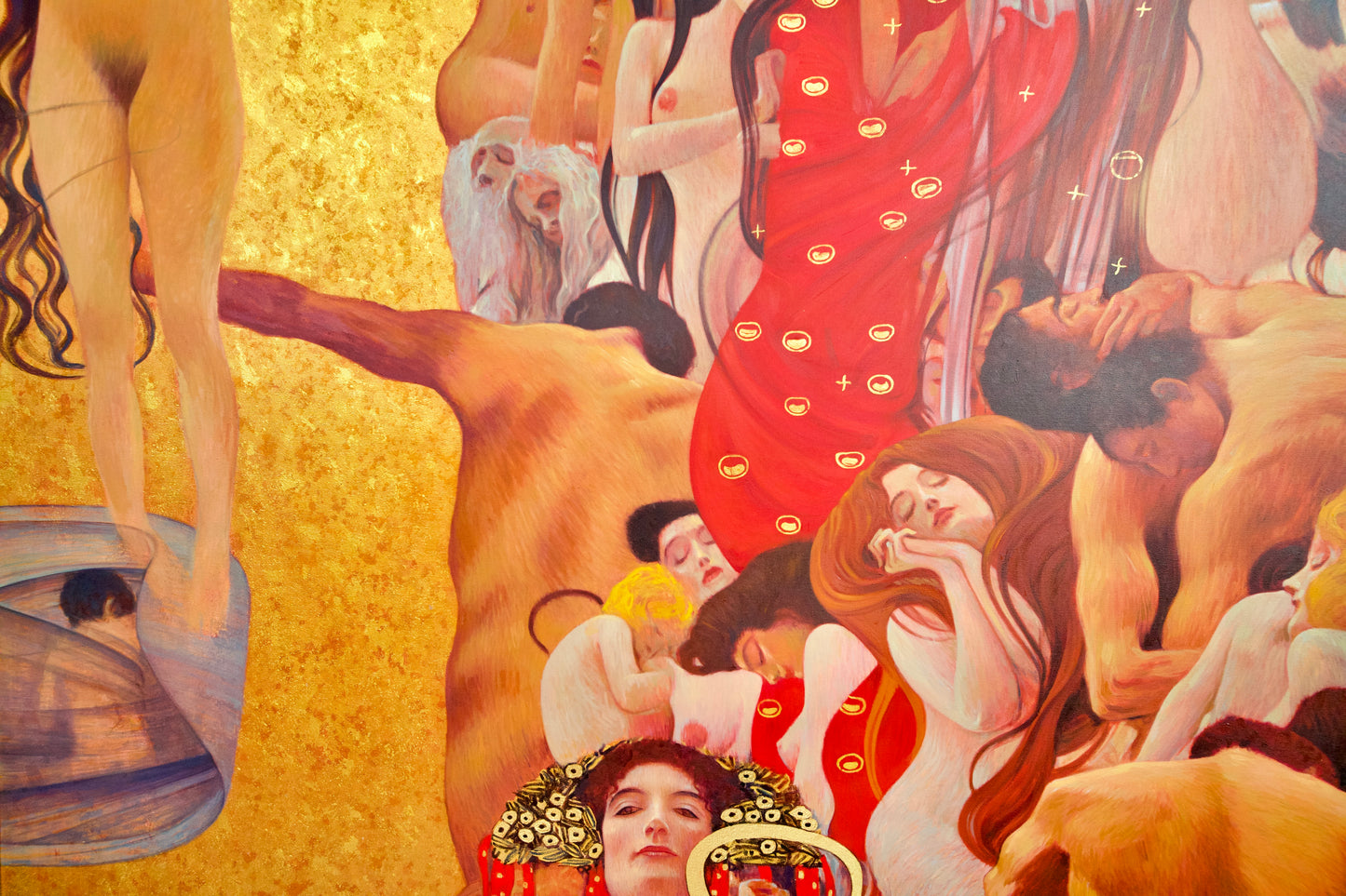 The Medicine – ผลงานชิ้นเอกของ Gustav Klimt ที่สร้างสรรค์ใหม่โดยปรมาจารย์ Apollon | 180 x 270 ซม. 