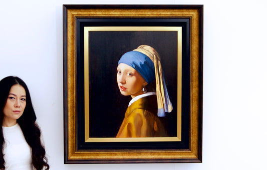 Girl with a Pearl Earring - Alpha Reproduction  | 50 X 60 cm