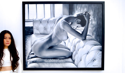 Relaxation on the sofa | 120 x 100 cm