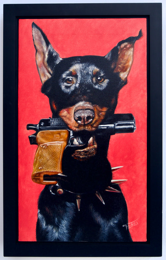Bring my weapon | 35 X 60 cm