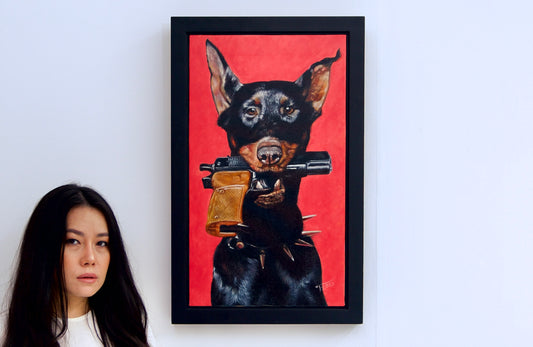 Bring my weapon | 35 X 60 cm