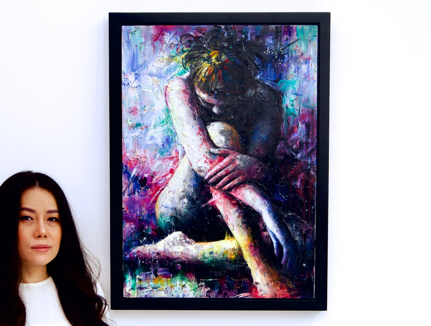 The Purple Girl | 50 x 70 cm