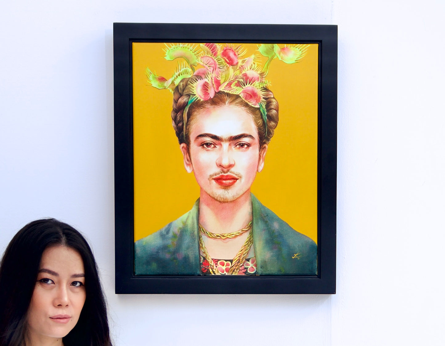 Frida Kahlo x Venus Flytrap | 40 x 50 ซม. 